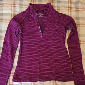 Eddie Bauer Quarter Zip Pullover Base Layer